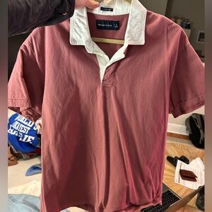 Abercrombie mens oversized polo